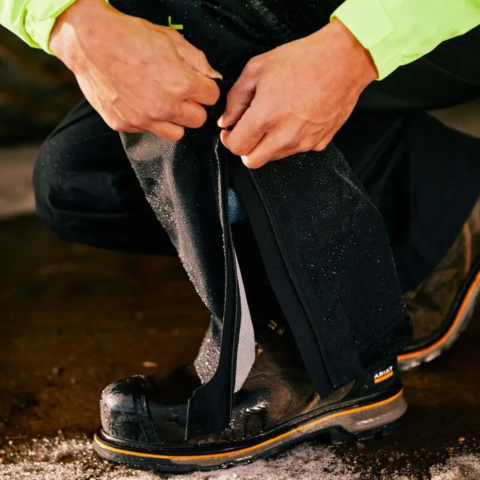 Men Pants and Shorts Ariat Rebar Stormshell Waterproof Pant Black