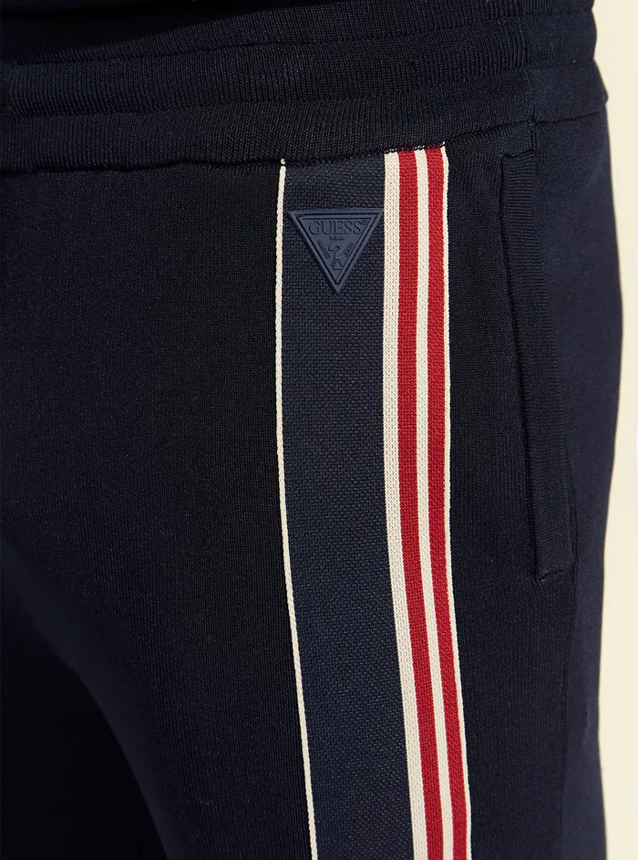 Men Pants and Shorts GUESS Blue Anthony Tech Active Trackpants Men Pants and Shorts GUESS Blue Anthony Tech Active Trackpants