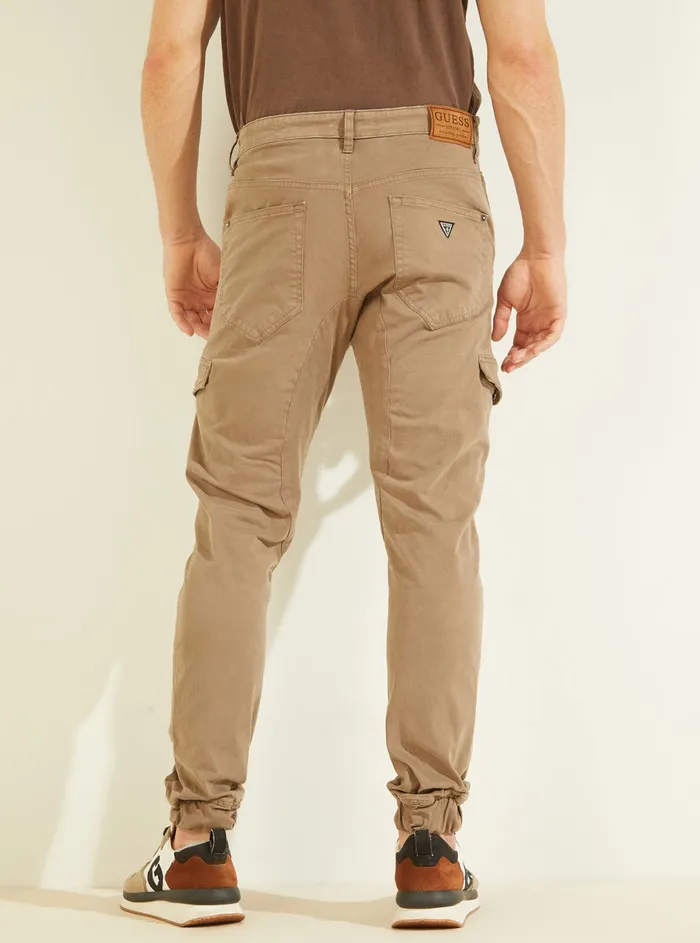 Men Pants and Shorts GUESS Walnut Brown New Kombat Cargo Pants Men Pants and Shorts GUESS Walnut Brown New Kombat Cargo Pants