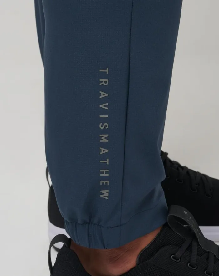 Men Pants TravisMathew OPEN TO CLOSE JOGGER Mood Indigo Men Pants TravisMathew OPEN TO CLOSE JOGGER Mood Indigo