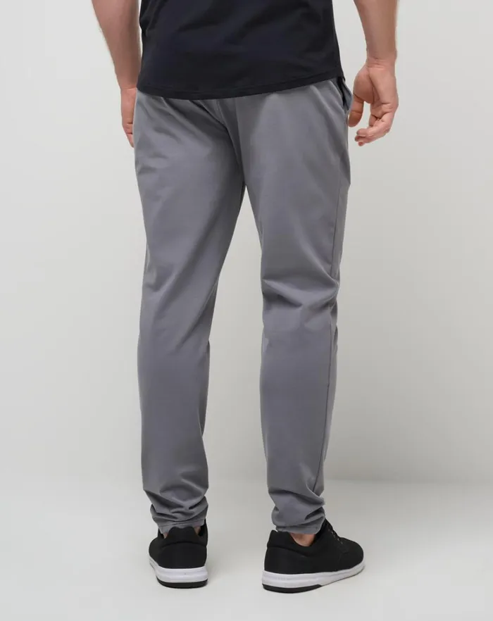 Men Pants TravisMathew STRETCH COMFORT CHINO PANT Quiet Shade