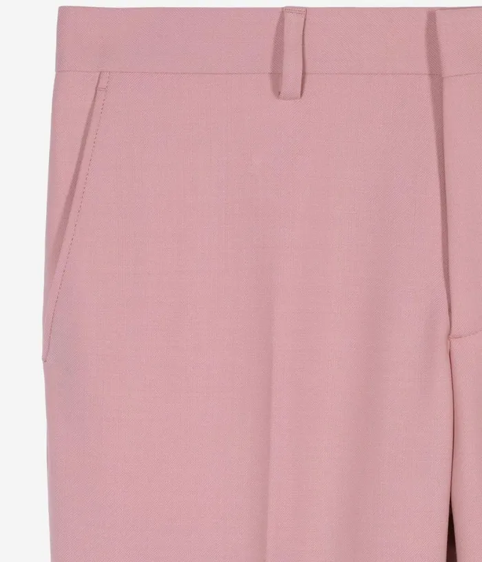 Men Pink Suit Trousers THE KOOPLES Blazers and Suits
