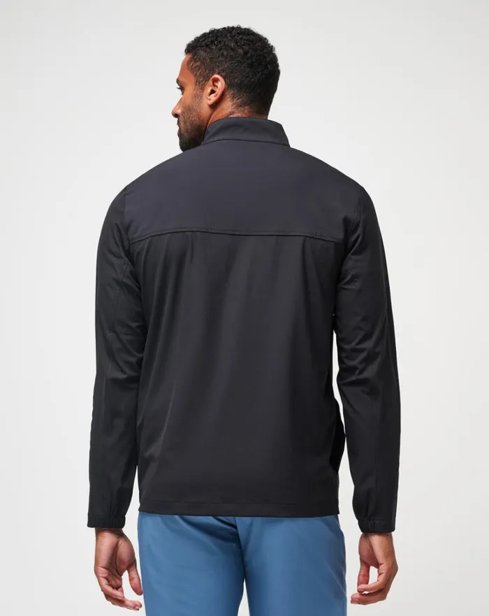 Men Quarter Zips TravisMathew WANDERLUST QUARTER ZIP Black