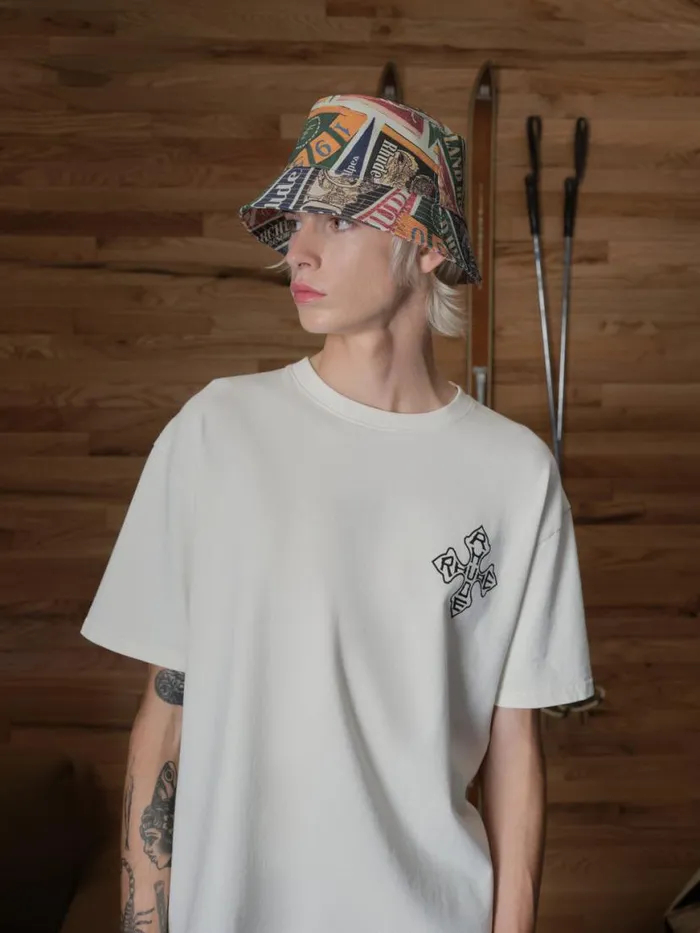 Men Rhude Hats COLLEGIATE BUCKET HAT Multi