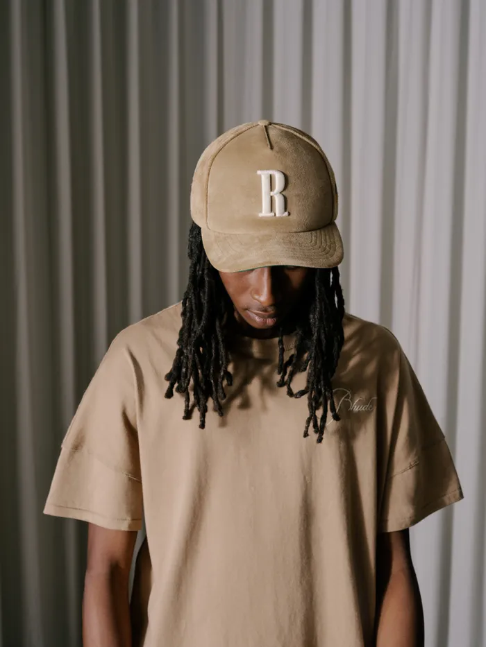 Men Rhude Hats SUEDE 034R034 HAT Tan