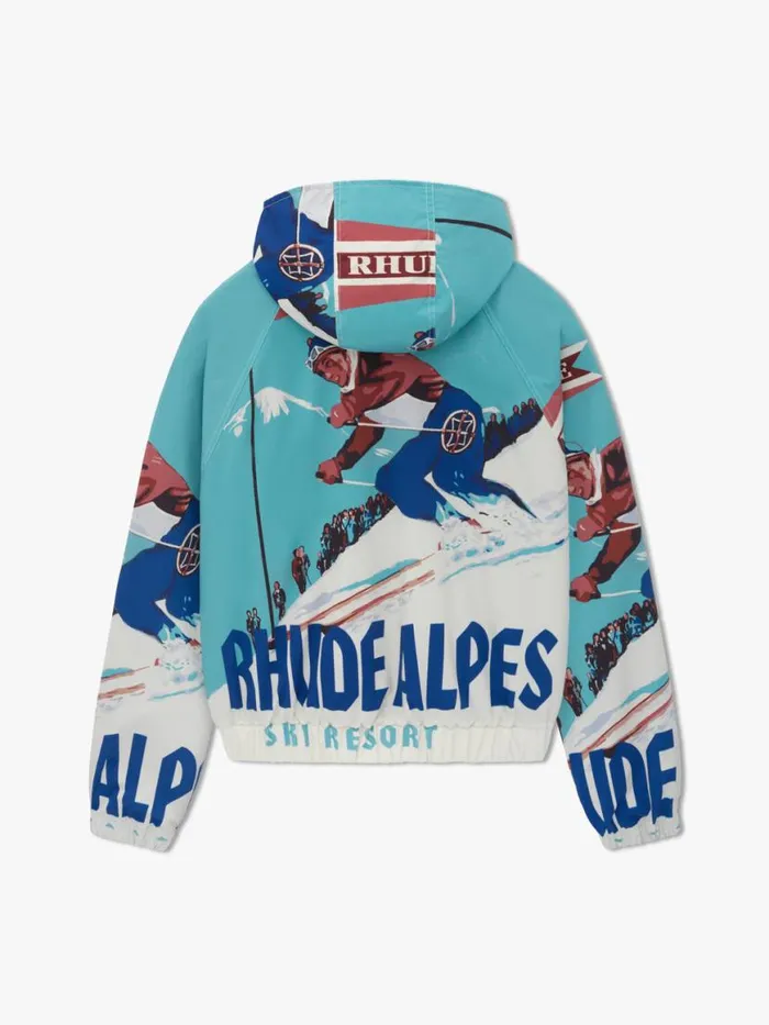 Men Rhude Outerwear DEUX RESORT ANORAK JACKET Multi