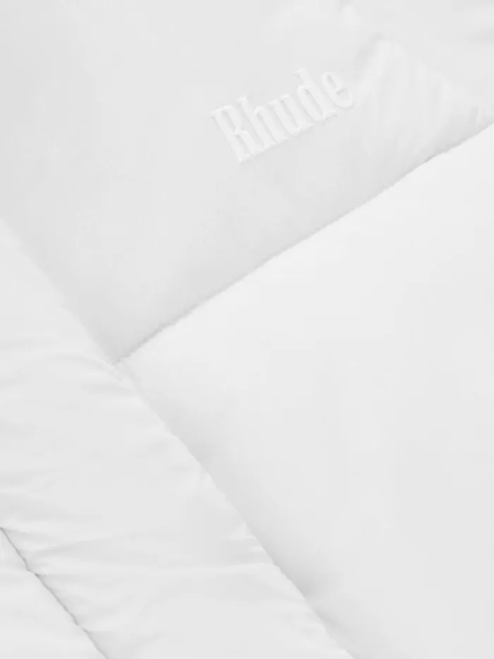 Men Rhude Outerwear MOONLIGHT PUFFER JACKET Whiteblack