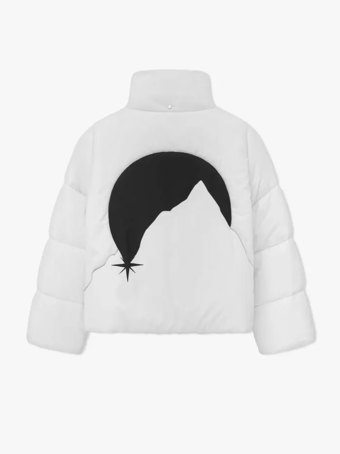 Men Rhude Outerwear MOONLIGHT PUFFER JACKET Whiteblack