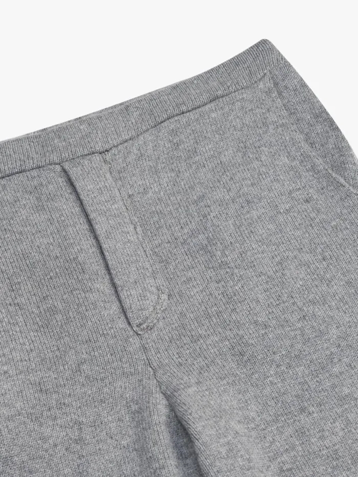 Men Rhude Pants CORE CASHMERE KNIT LOUNGE PANT Grey