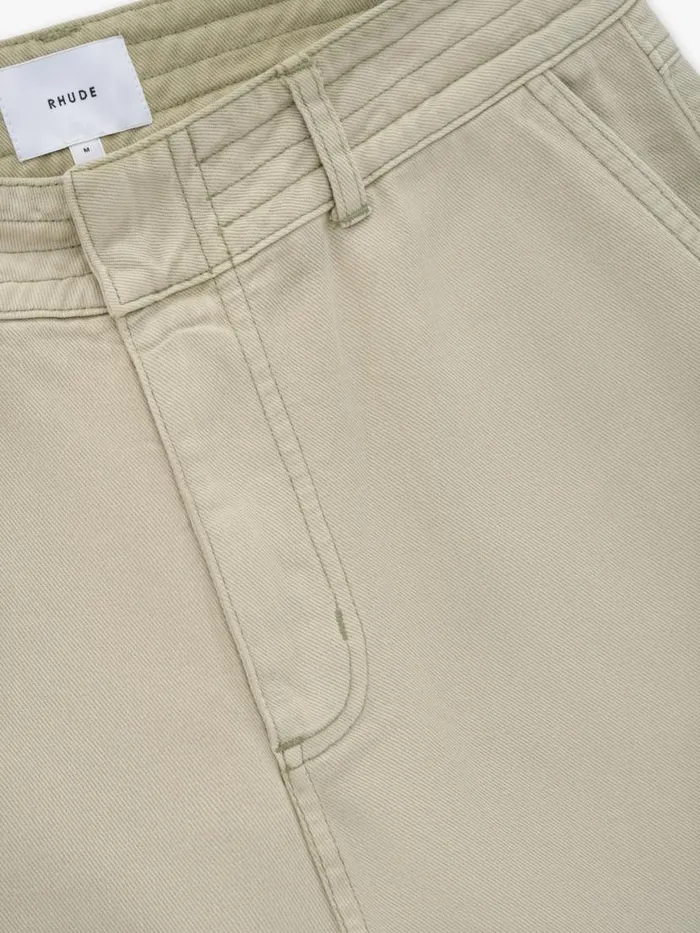 Men Rhude Pants PARTA SPRAY CARGOS Beige