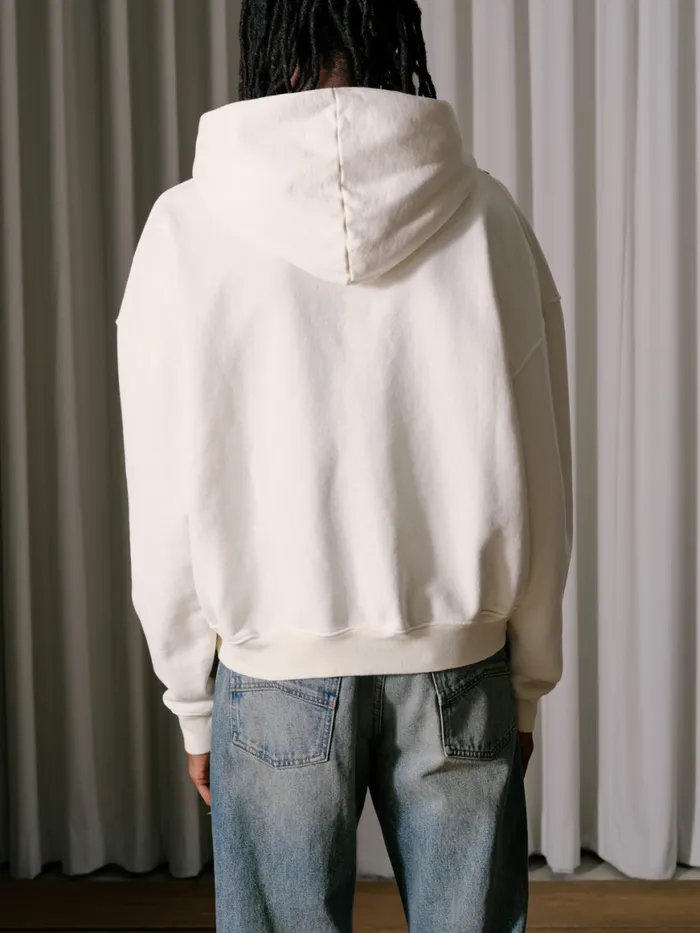 Men Rhude Sweatshirts ST CROIX HOODIE Vtg White