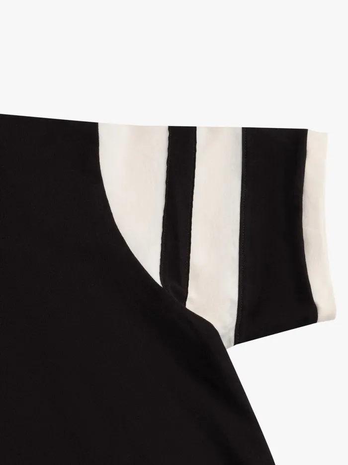 Men Rhude Tees SUGARLAND RINGER TEE Black Men Rhude Tees SUGARLAND RINGER TEE Black