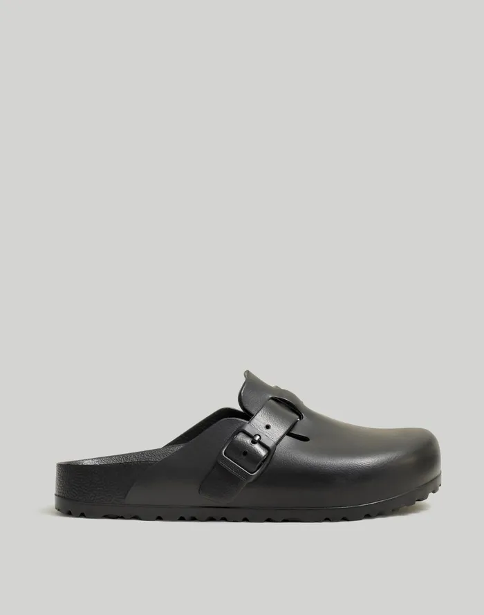 Men Sandals Madewell Birkenstock Boston EVA Clogs Black
