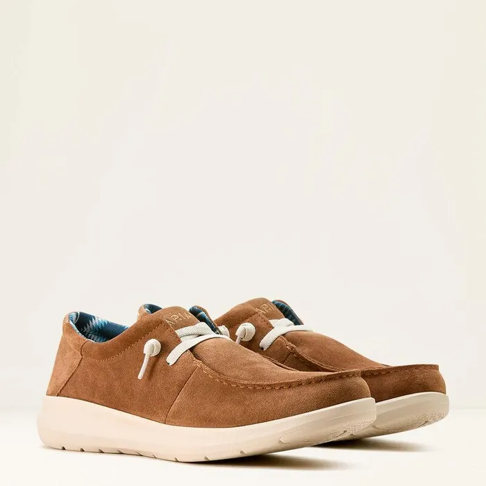 Men Shoes and Sneakers Ariat Hilo Shoe Chestnut Suede