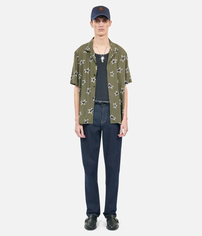 Men Shortsleeved Printed Shirt THE KOOPLES Shirts