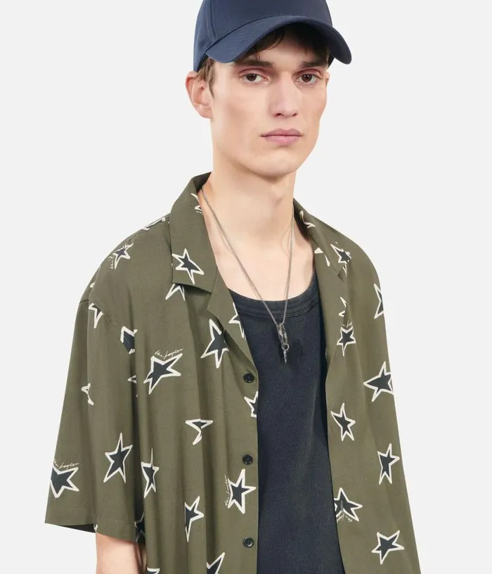 Men Shortsleeved Printed Shirt THE KOOPLES Shirts