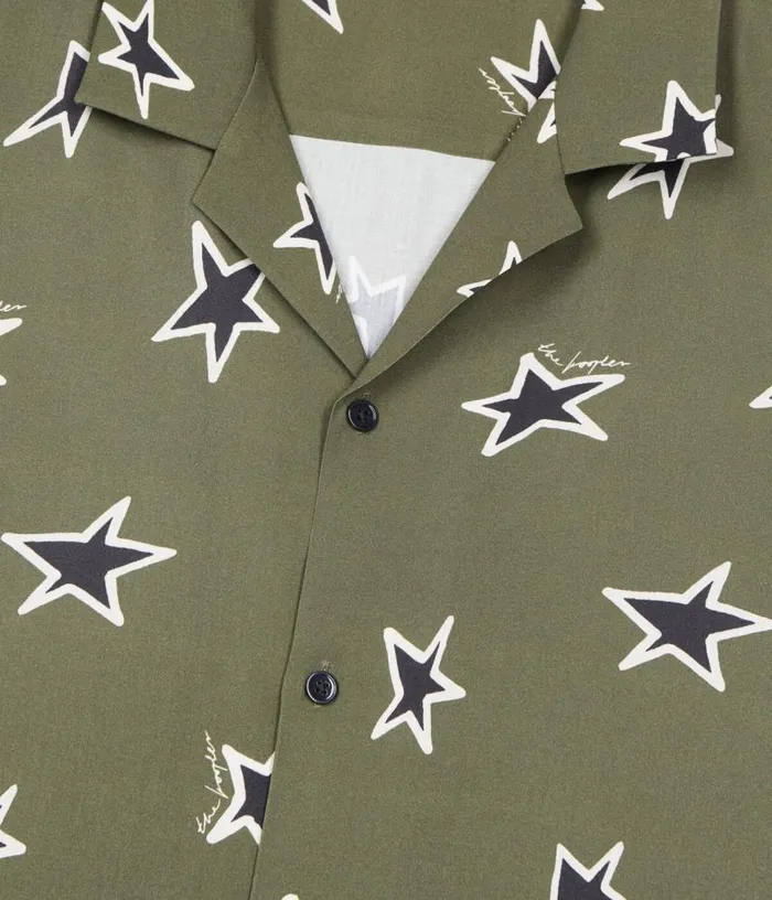 Men Shortsleeved Printed Shirt THE KOOPLES Shirts