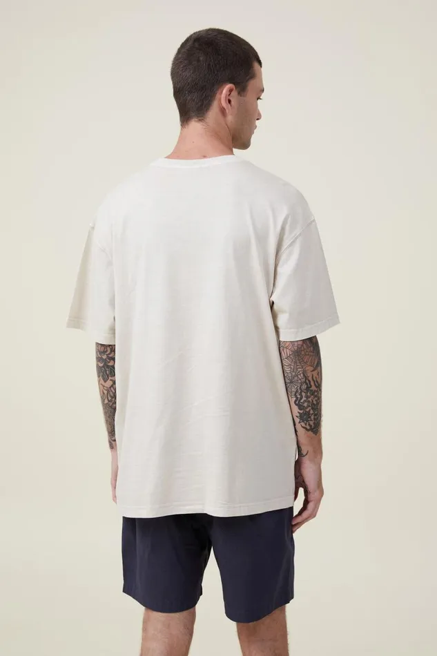 Men Shorts Cotton On Easy Short Navy Texture
