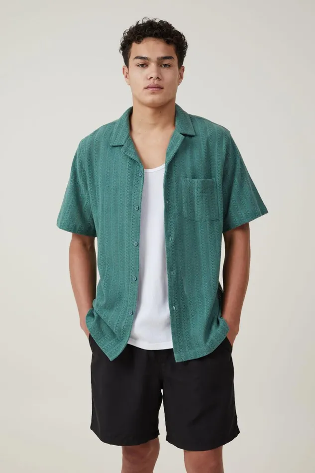 Men Shorts Cotton On Kahuna Short True Black