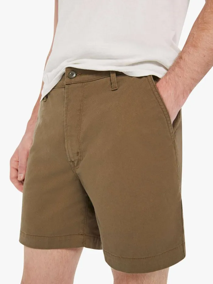 Men Shorts Mother Denim The Big Shot Prep Green medium