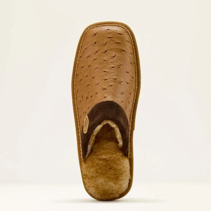 Men Slippers Ariat Silversmith Square Toe Exotic Slipper Brown Men Slippers Ariat Silversmith Square Toe Exotic Slipper Brown