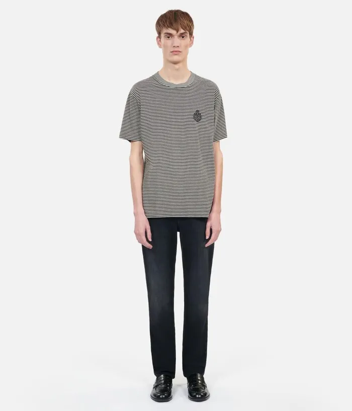 Men Striped Blazon Tshirt THE KOOPLES Tshirts