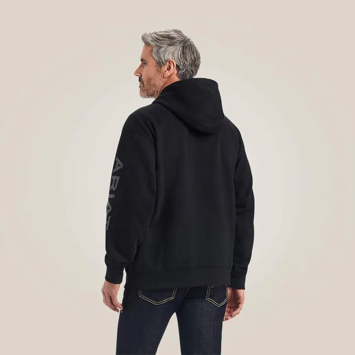 Men Sweatshirts and Hoodies Ariat Ariat Logo Hoodie Black Men Sweatshirts and Hoodies Ariat Ariat Logo Hoodie Black