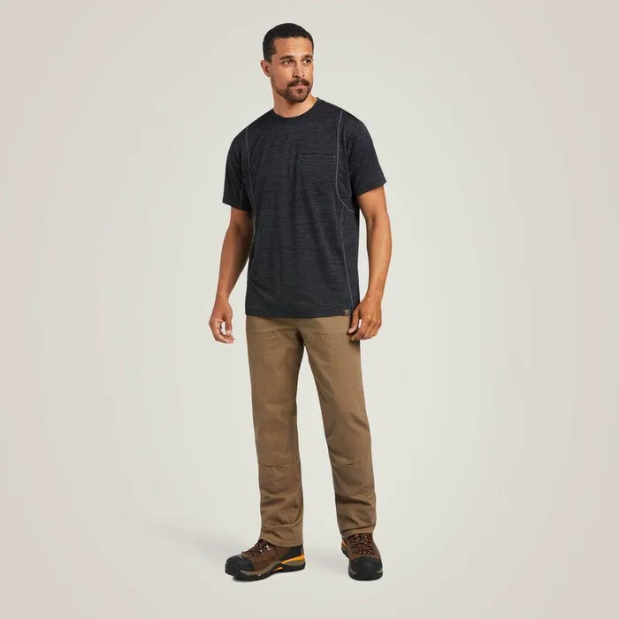 Men TShirts and Polos Ariat Rebar Evolution Athletic Fit TShirt Black Men TShirts and Polos Ariat Rebar Evolution Athletic Fit TShirt Black