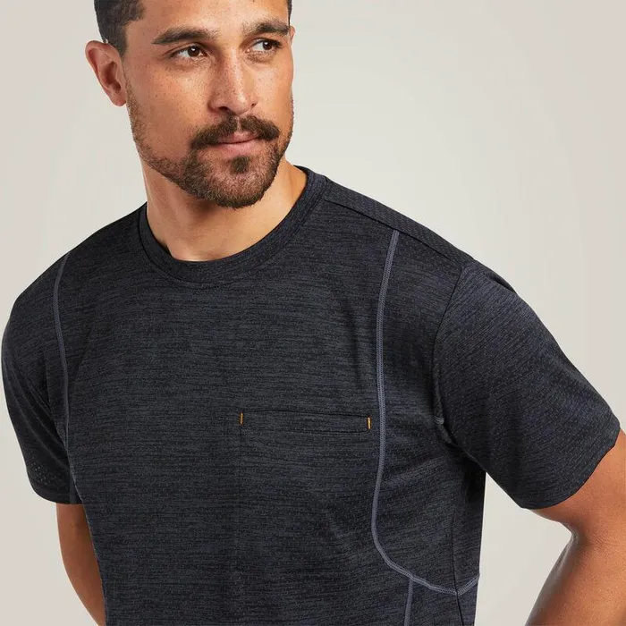 Men TShirts and Polos Ariat Rebar Evolution Athletic Fit TShirt Black Men TShirts and Polos Ariat Rebar Evolution Athletic Fit TShirt Black