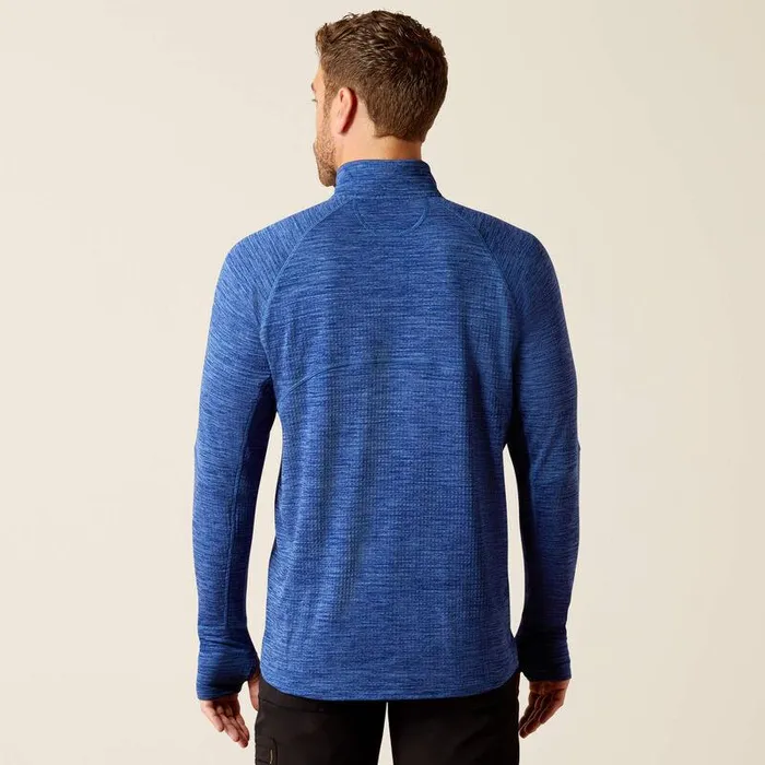 Men TShirts and Polos Ariat Rebar Gridwork Baselayer 14 Zip TShirt Glacier Blue Men TShirts and Polos Ariat Rebar Gridwork Baselayer 14 Zip TShirt Glacier Blue