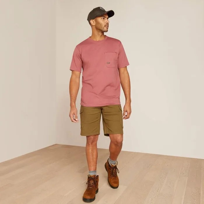 Men TShirts and Polos Ariat Rebar Workman Reflective Flag TShirt Roan Rouge Men TShirts and Polos Ariat Rebar Workman Reflective Flag TShirt Roan Rouge