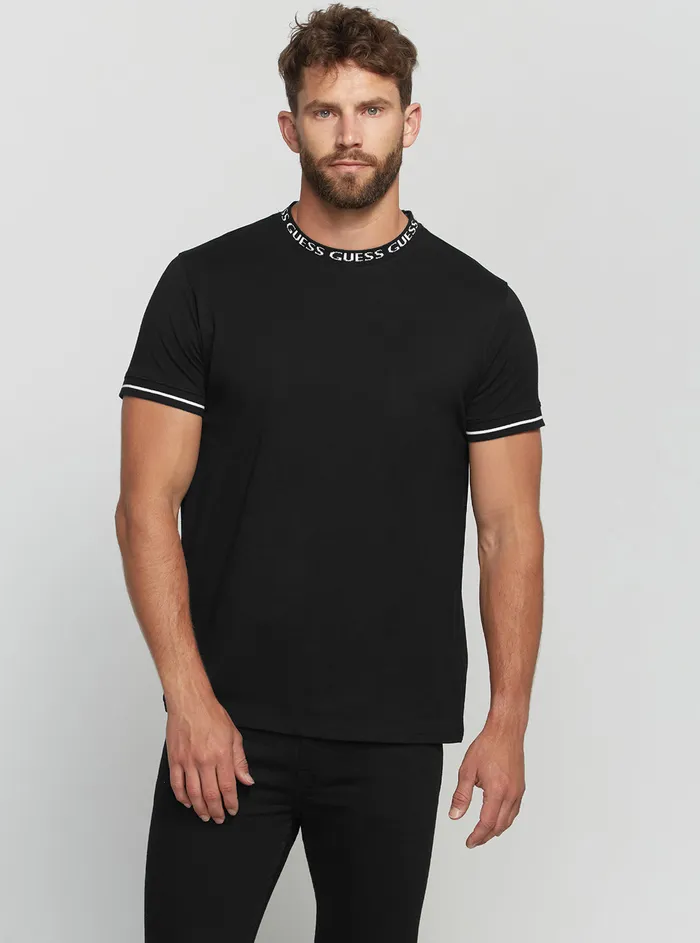 Men Tees and Tanks GUESS Eco Black Mads Tshirt