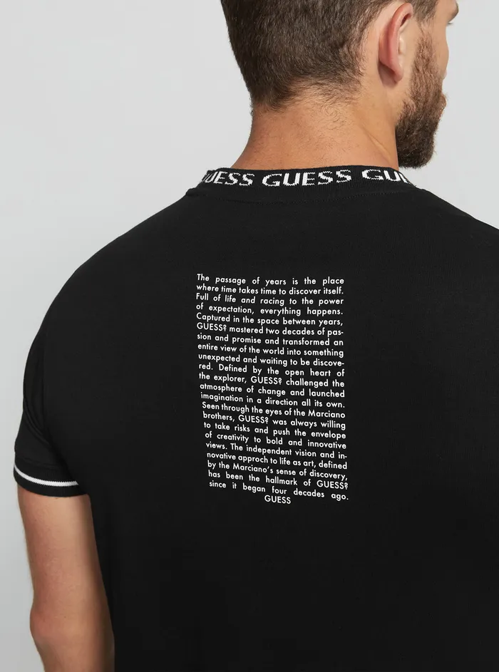Men Tees and Tanks GUESS Eco Black Mads Tshirt Men Tees and Tanks GUESS Eco Black Mads Tshirt