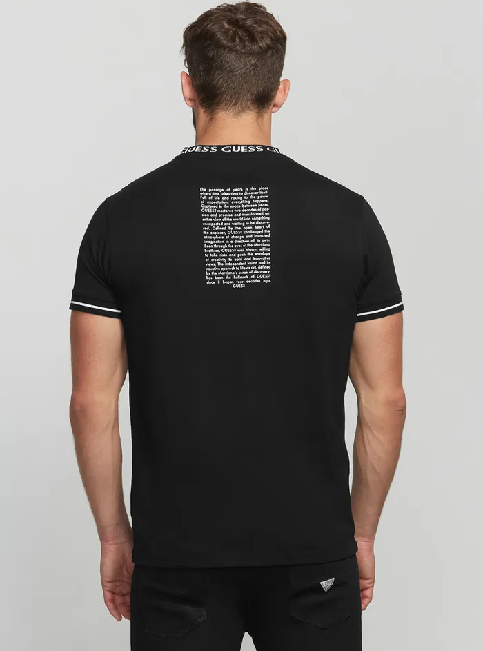 Men Tees and Tanks GUESS Eco Black Mads Tshirt Men Tees and Tanks GUESS Eco Black Mads Tshirt