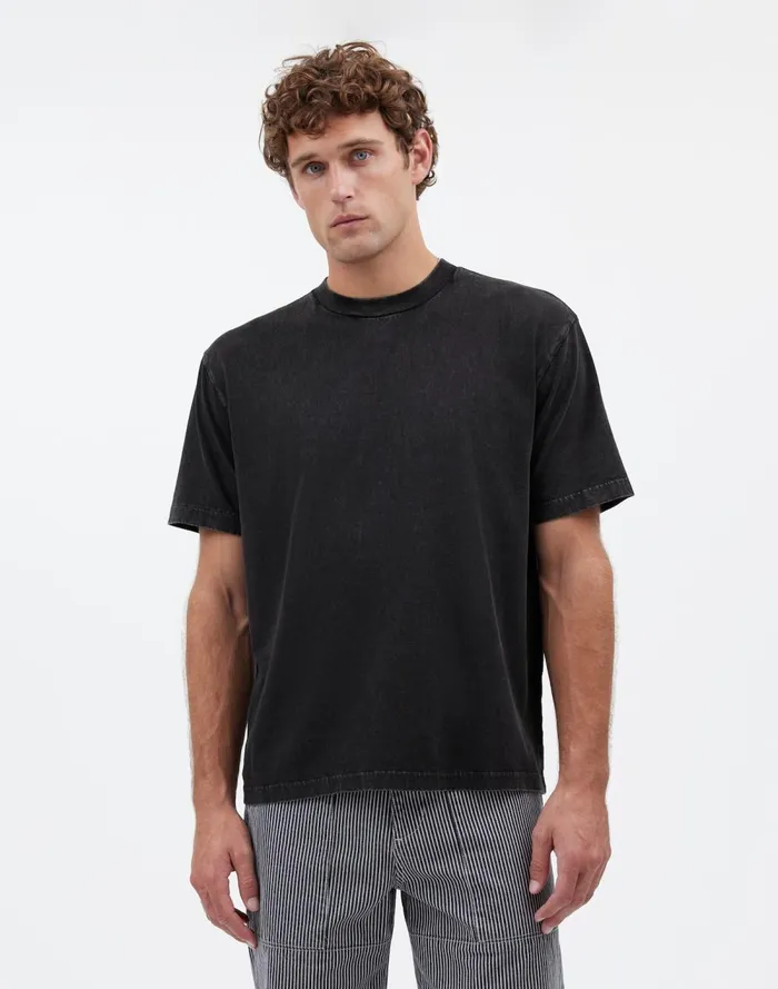 Men Tees Madewell The Vintage Tee Almost Black