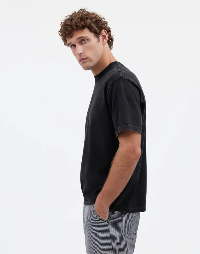 Men Tees Madewell The Vintage Tee Almost Black