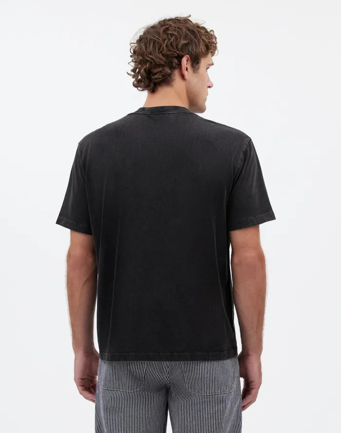 Men Tees Madewell The Vintage Tee Almost Black