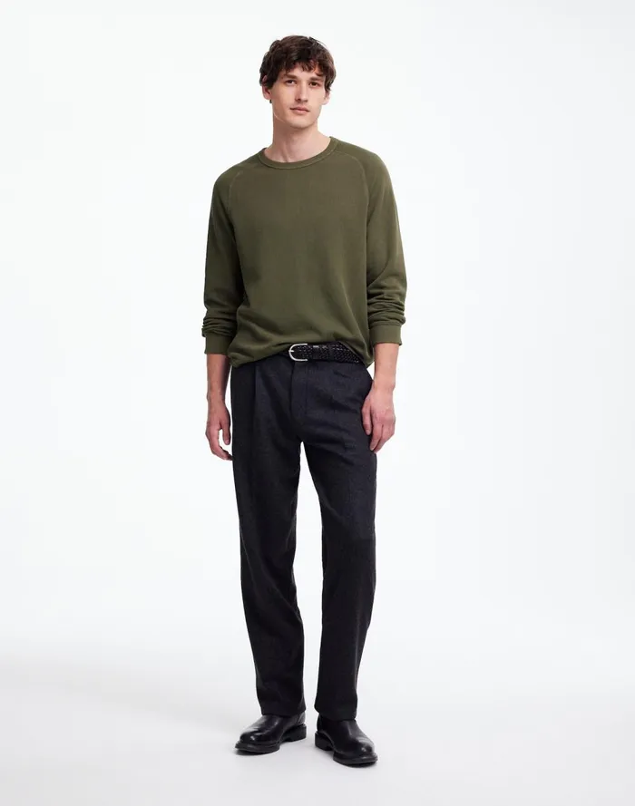 Men Tees Madewell Thermal LongSleeve Tee Dried Olive