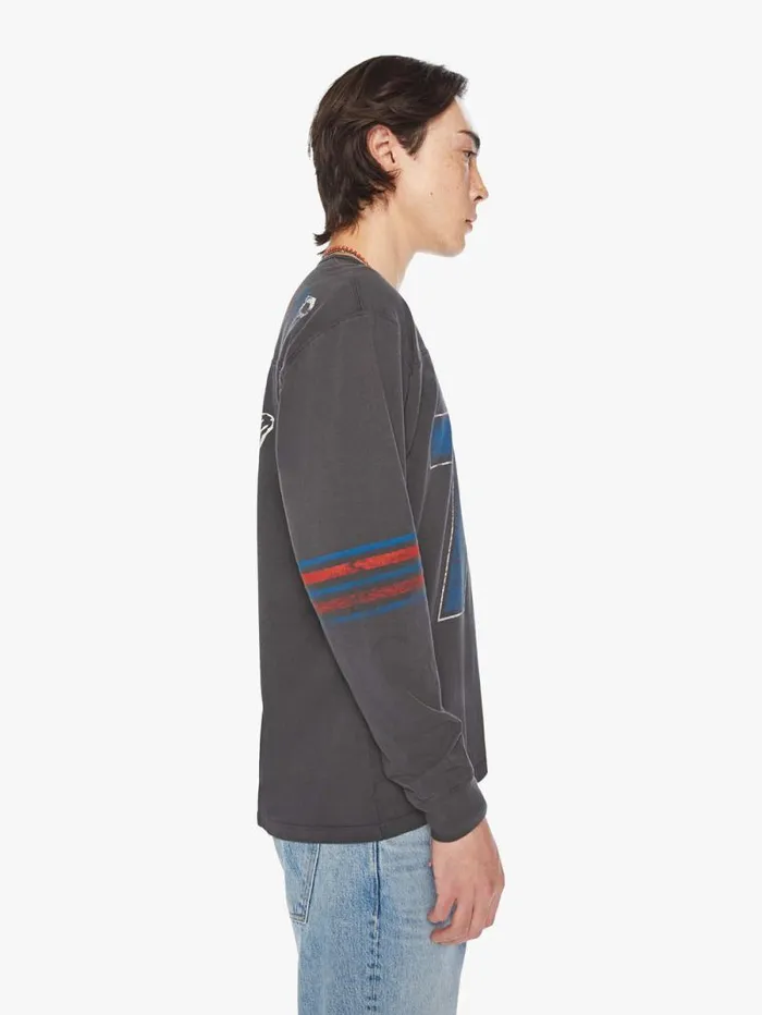 Men Tees Mother Denim The Player Grey dark