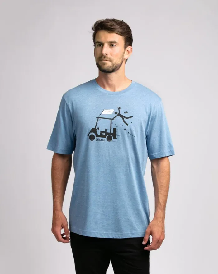 Men Tees TravisMathew 44 REPRESENT 20 TEE Heather Allure