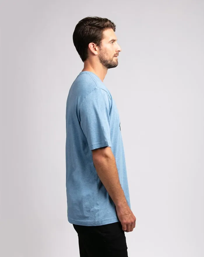 Men Tees TravisMathew 44 REPRESENT 20 TEE Heather Allure