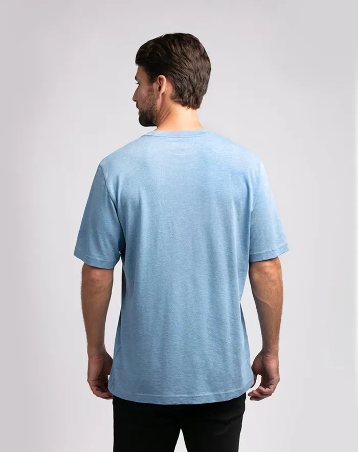 Men Tees TravisMathew 44 REPRESENT 20 TEE Heather Allure