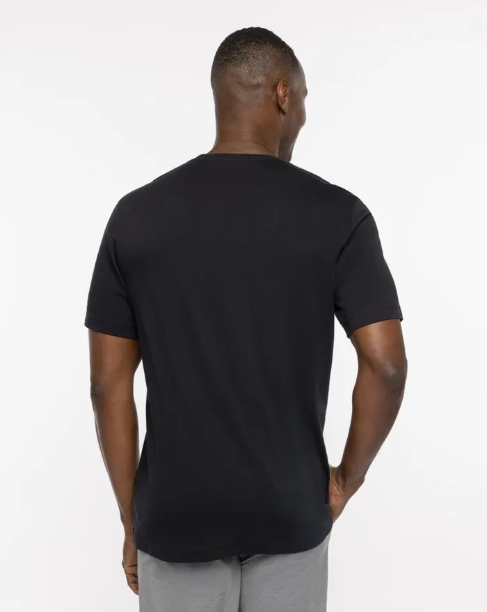 Men Tees TravisMathew DESERT MAN TEE Black Men Tees TravisMathew DESERT MAN TEE Black