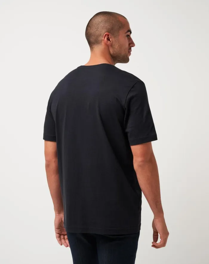 Men Tees TravisMathew LOS ANGELES DODGERS IN THE DUGOUT TEE Black Men Tees TravisMathew LOS ANGELES DODGERS IN THE DUGOUT TEE Black