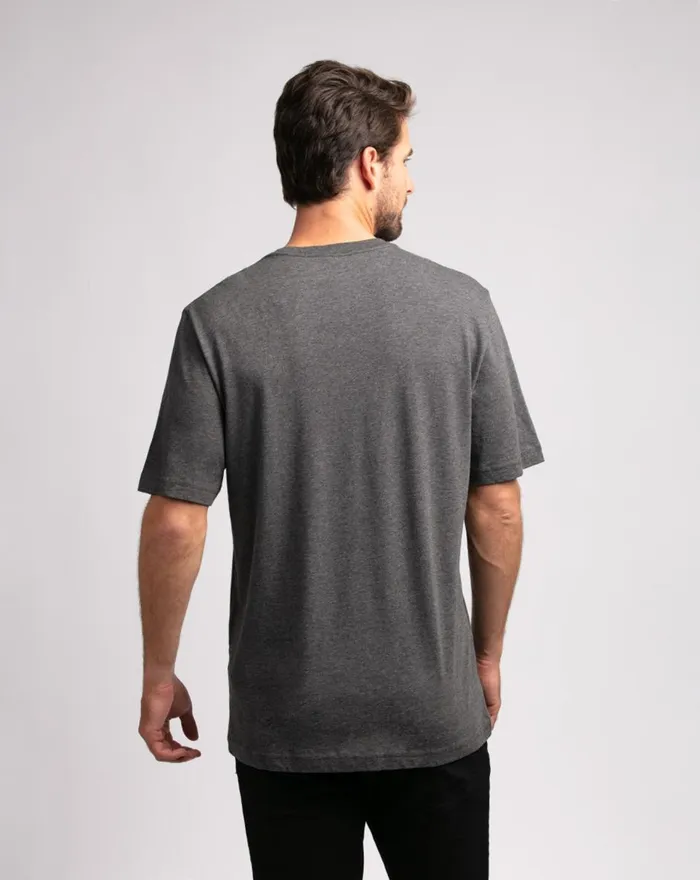 Men Tees TravisMathew MODERNIST TEE Heather Grey Pinstri Men Tees TravisMathew MODERNIST TEE Heather Grey Pinstri