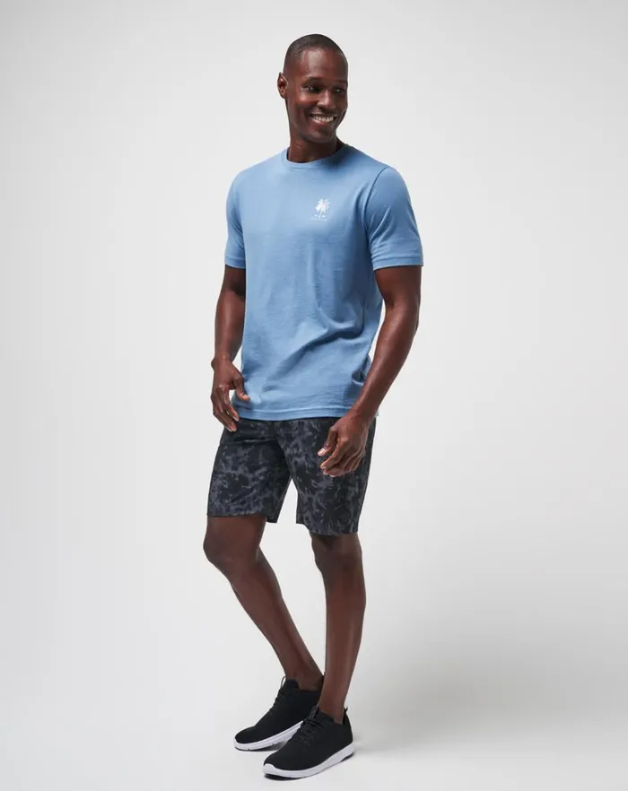 Men Tees TravisMathew PALM GRASS TEE Coronet Men Tees TravisMathew PALM GRASS TEE Coronet