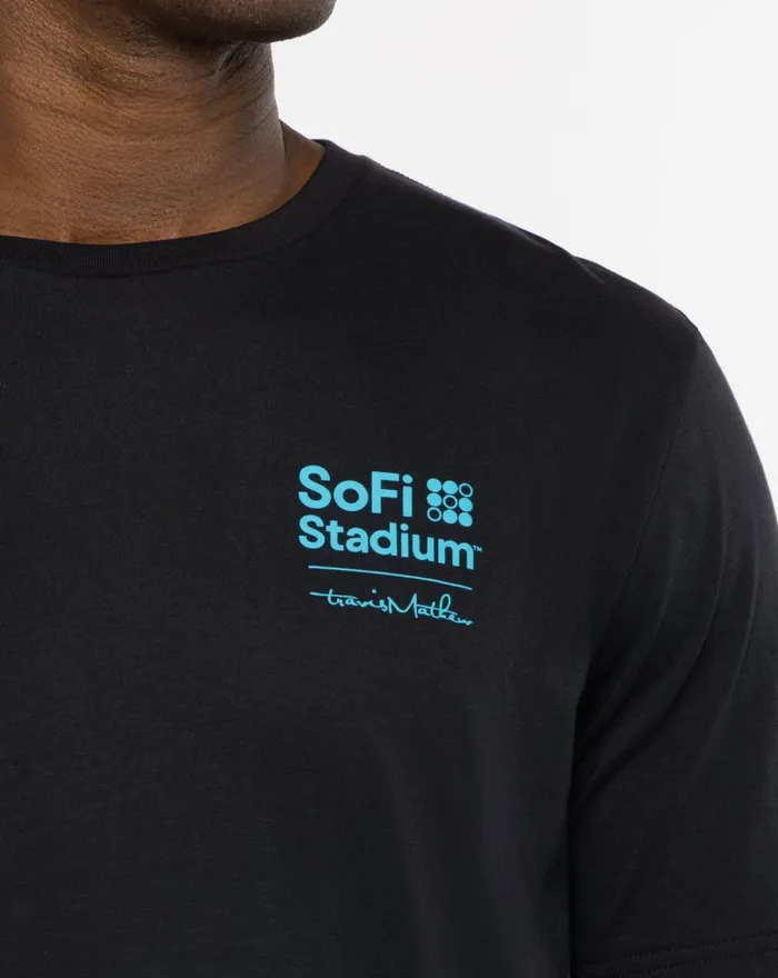 Men Tees TravisMathew SPORTSMANSHIP TM TEE Black