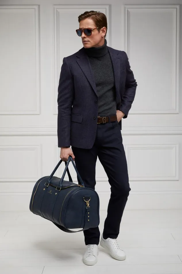 Men The Single Breasted Blazer Navy Duke Holland Cooper Blazers Men The Single Breasted Blazer Navy Duke Holland Cooper Blazers