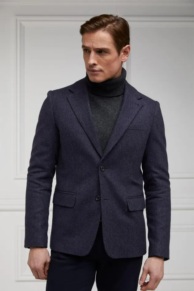 Men The Single Breasted Blazer Navy Duke Holland Cooper Blazers Men The Single Breasted Blazer Navy Duke Holland Cooper Blazers