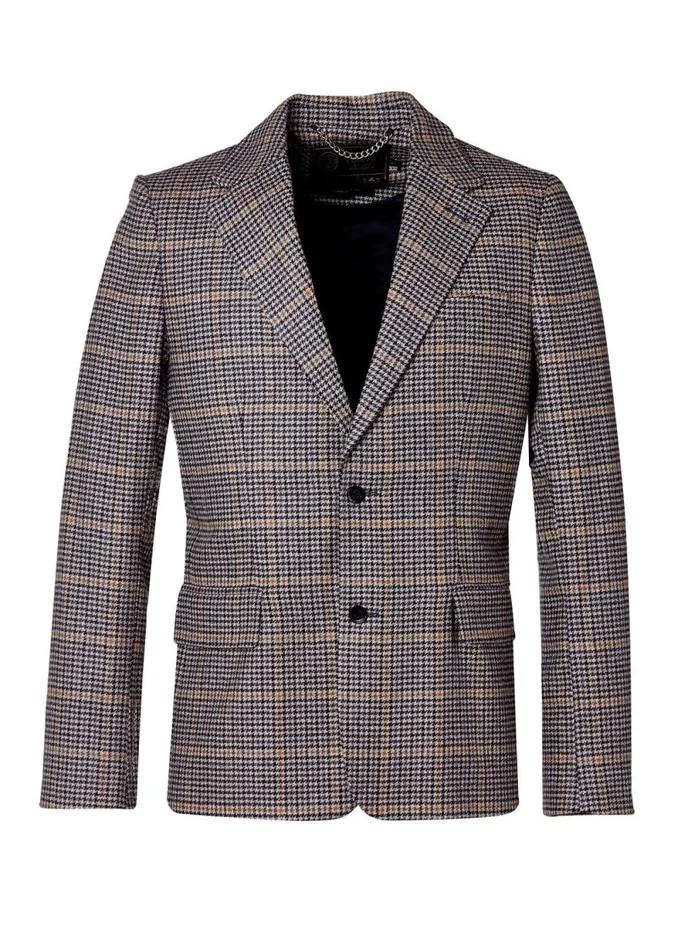 Men The Single Breasted Blazer Prince Of Wales Navy Holland Cooper Blazers Men The Single Breasted Blazer Prince Of Wales Navy Holland Cooper Blazers
